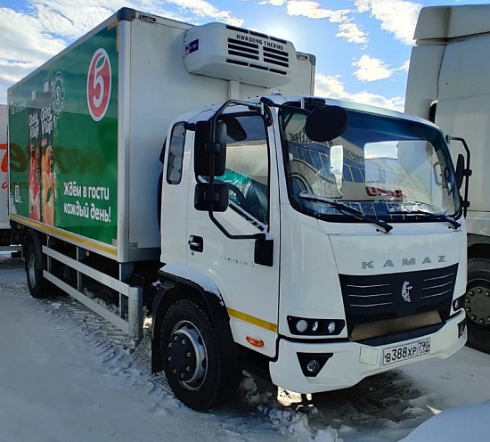Грузовые автомобили Компас для ведущей продуктовой розничной компании X5 Group